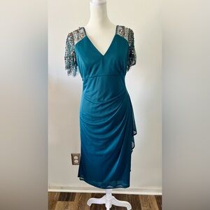 Xscape Cocktail Dress with Sequin Detail